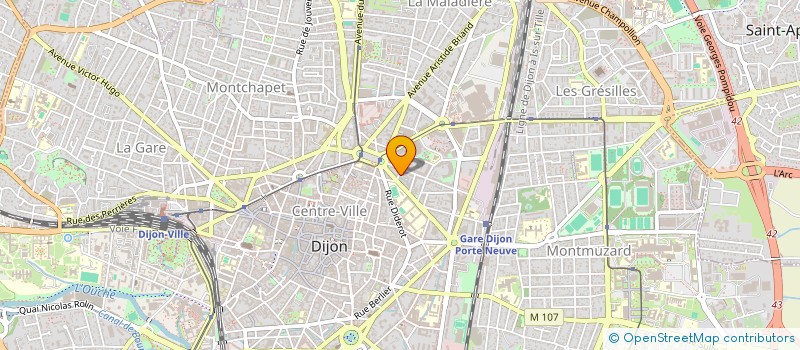 localisation de l'entreprise SCI GUERRIERO PIERRE à DIJON