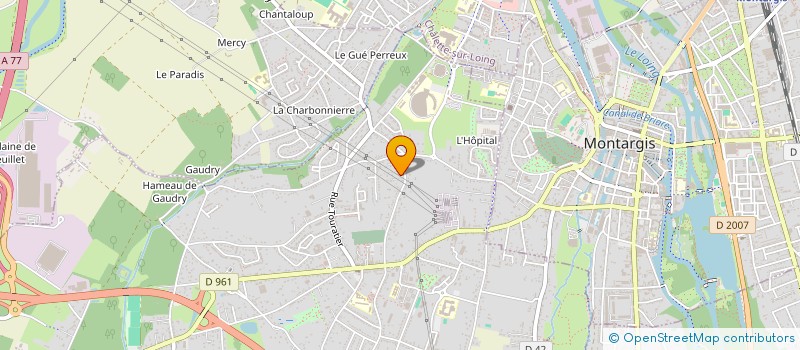 localisation de l'entreprise SCI GUES à VILLEMANDEUR