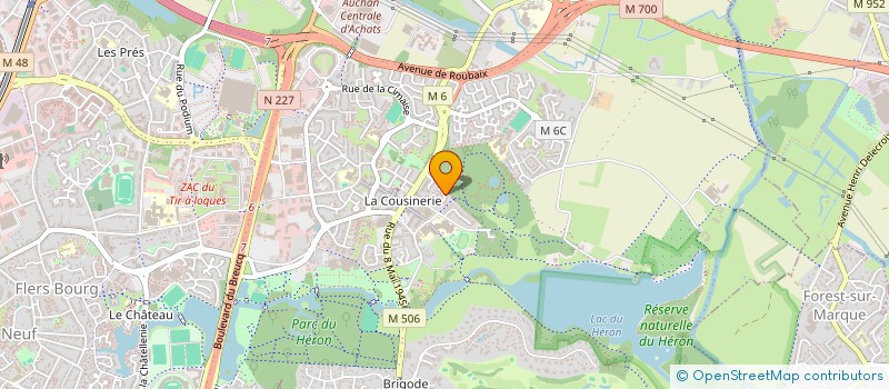 localisation de l'entreprise SCI GUESDE 134 à VILLENEUVE-D'ASCQ