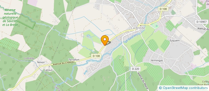 localisation de l'entreprise SCI GUESDE HOCHE  LA BREDE