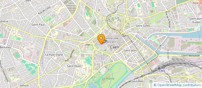 localisation de l'entreprise SCI GUESNAT à CAEN
