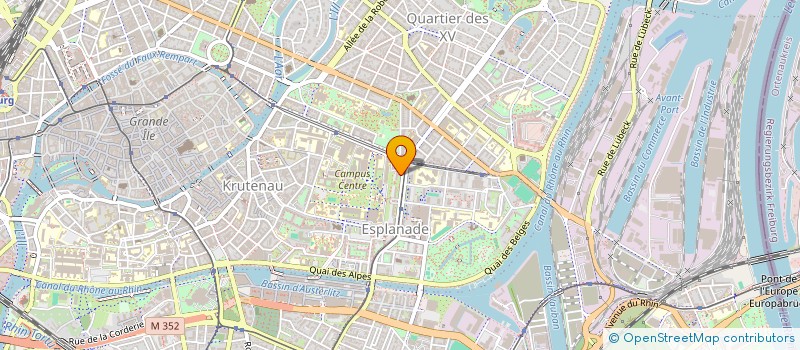 localisation de l'entreprise SCI GUEST  STRASBOURG