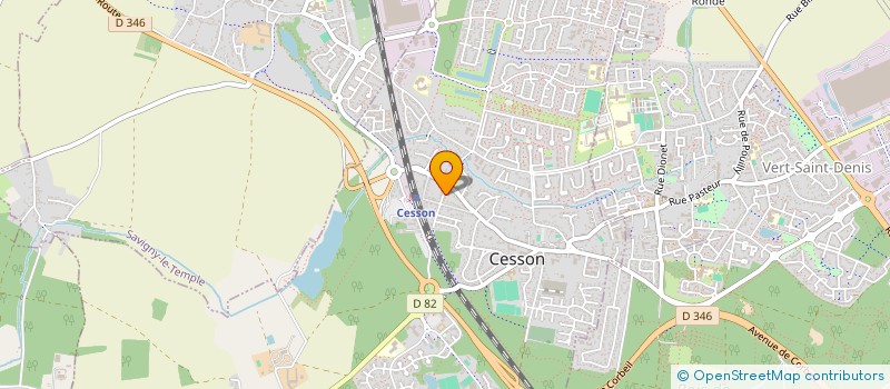 localisation de l'entreprise SCI GUETILEJUKER 4  CESSON