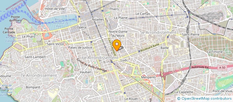 localisation de l'entreprise SCI GUETTA INVEST  MARSEILLE