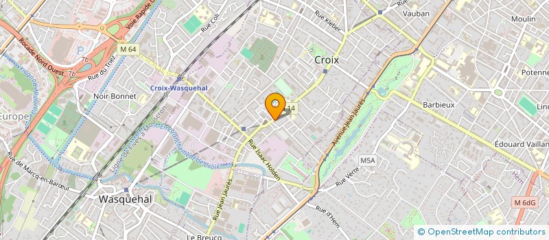 localisation de l'entreprise SCI GUEULE DE BOIS à CROIX