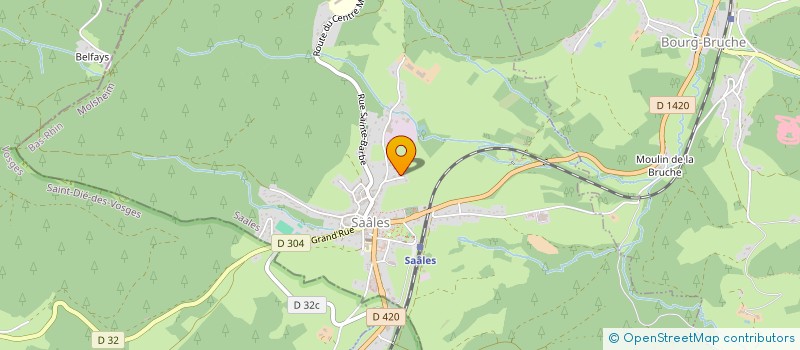 localisation de l'entreprise SCI GUEX 2  PLAINE