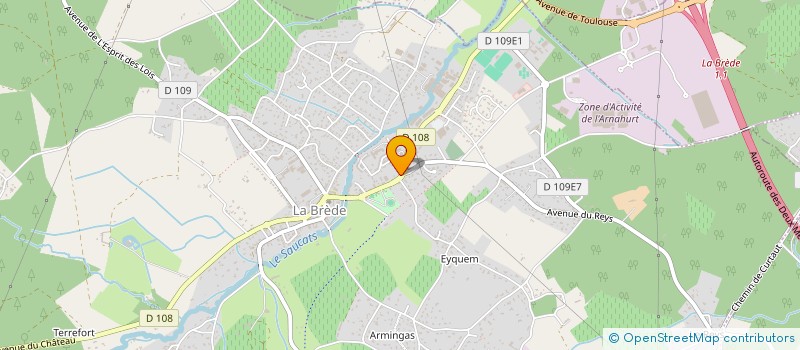 localisation de l'entreprise SCI GUIANDCEL  LA BREDE