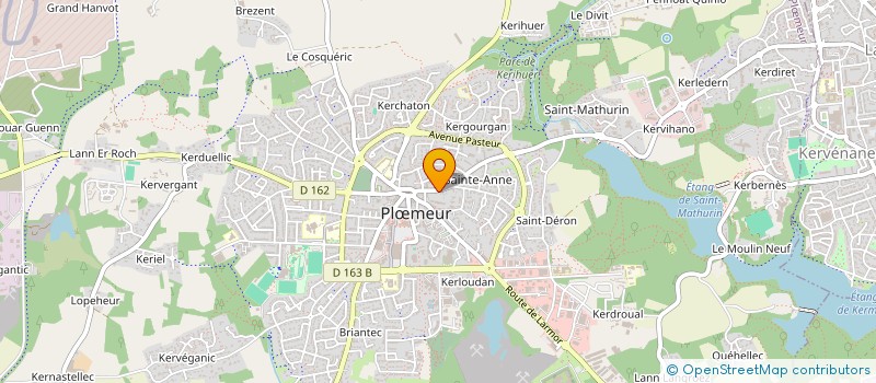 localisation de l'entreprise SCI GUIAS à PLOEMEUR