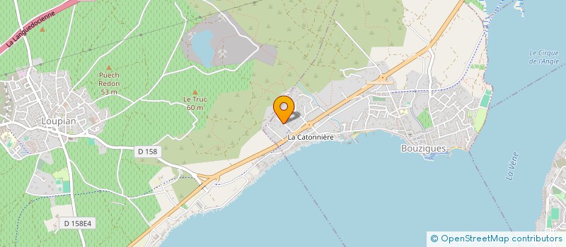 localisation de l'entreprise SCI GUIBAL  BOUZIGUES