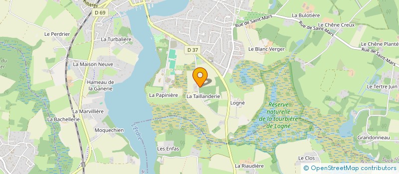 localisation de l'entreprise SCI GUIBAL  SUCE-SUR-ERDRE