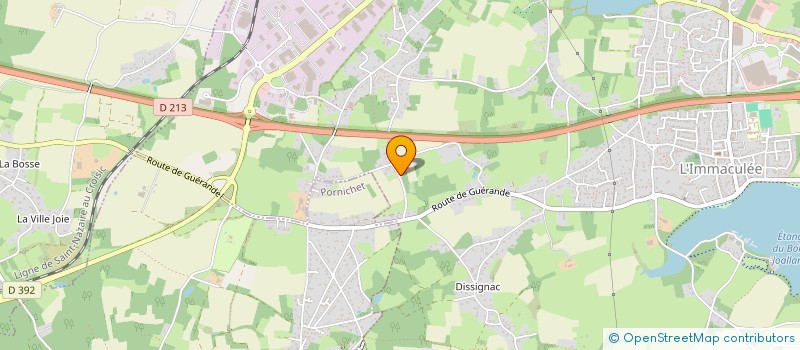 localisation de l'entreprise SCI GUIBILY  SAINT-NAZAIRE