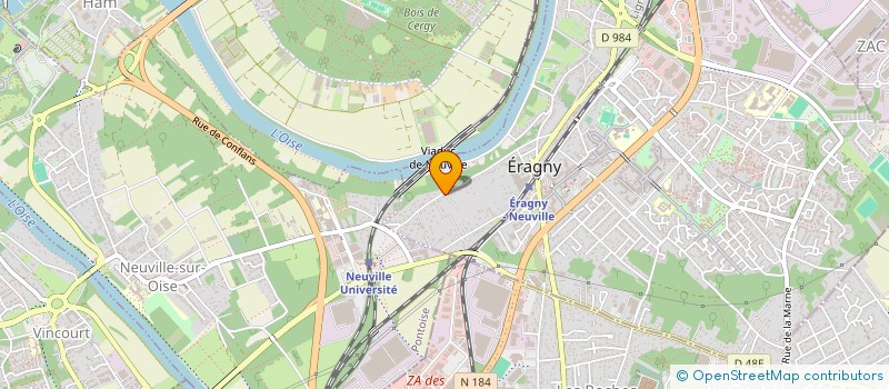 localisation de l'entreprise SCI GUIBRUER  ERAGNY