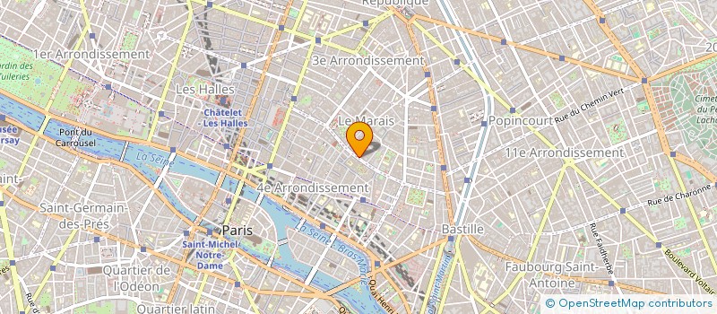 localisation de l'entreprise SCI GUICHARD LA RABOLIERE  PARIS