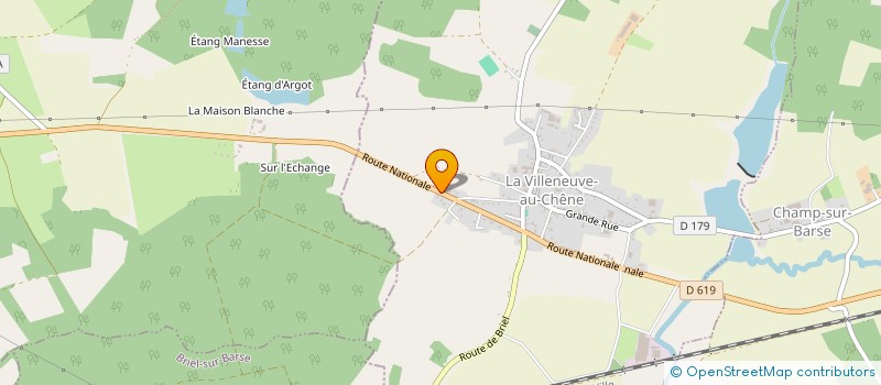 localisation de l'entreprise SCI GUICHARD-RUELLE  MAGNY-FOUCHARD