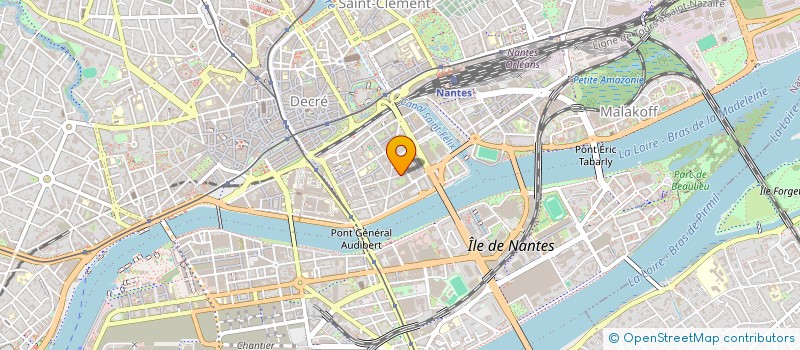 localisation de l'entreprise SCI GUICHETEAU à NANTES