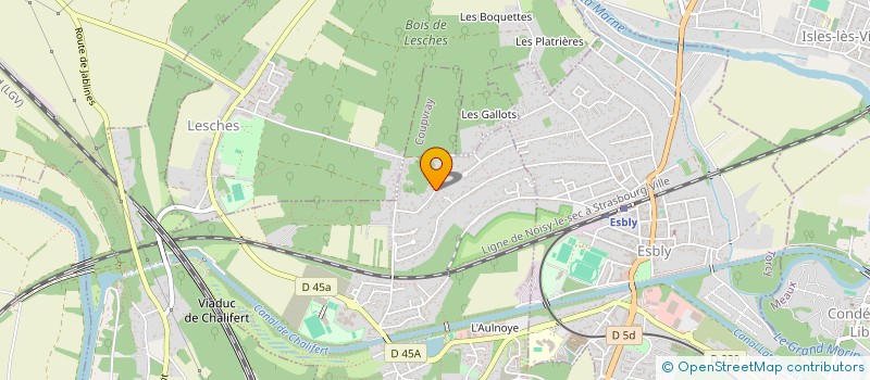 localisation de l'entreprise SCI GUICO  COUPVRAY