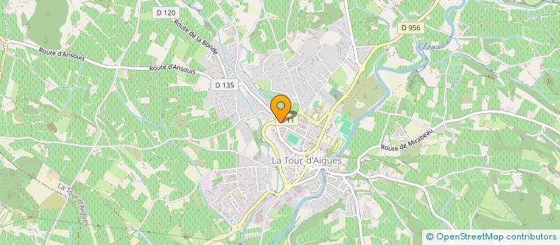 localisation de l'entreprise SCI GUIDE  LA TOUR-D'AIGUES