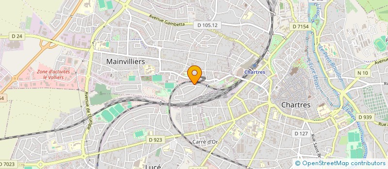 localisation de l'entreprise SCI GUIDEN à MAINVILLIERS