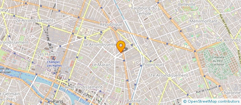 localisation de l'entreprise SCI GUIDO  PARIS