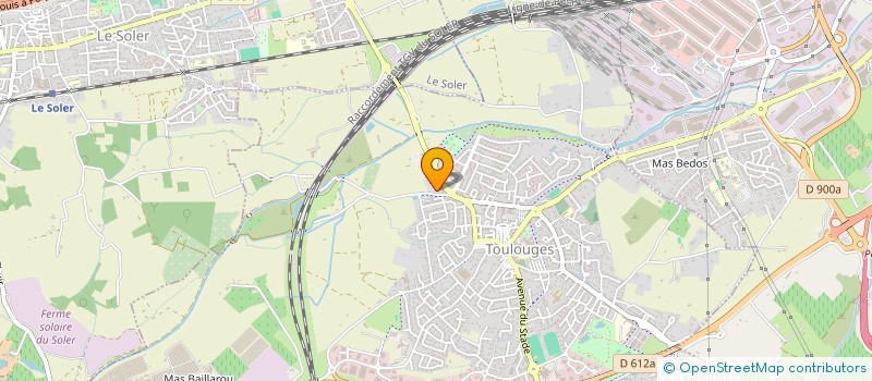 localisation de l'entreprise SCI GUIFA  TOULOUGES