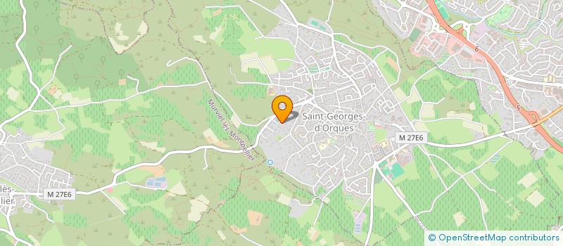 localisation de l'entreprise SCI GUIFLORIC  SAINT-GEORGES-D'ORQUES