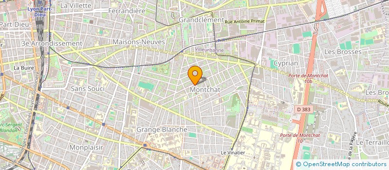 localisation de l'entreprise SCI GUIGARD PERRIN  LYON