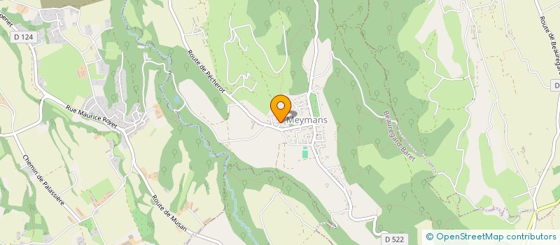 localisation de l'entreprise SCI GUIGNARD LAGRANGE  BEAUREGARD-BARET