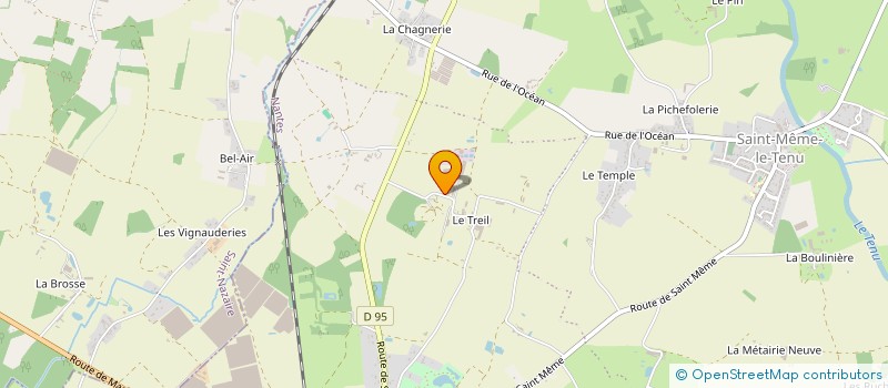 localisation de l'entreprise SCI GUIGNOLLE  MACHECOUL-SAINT-MEME