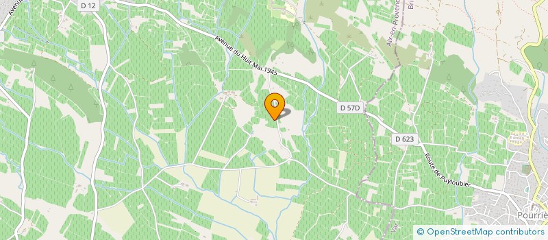 localisation de l'entreprise SCI GUIGOU  PUYLOUBIER