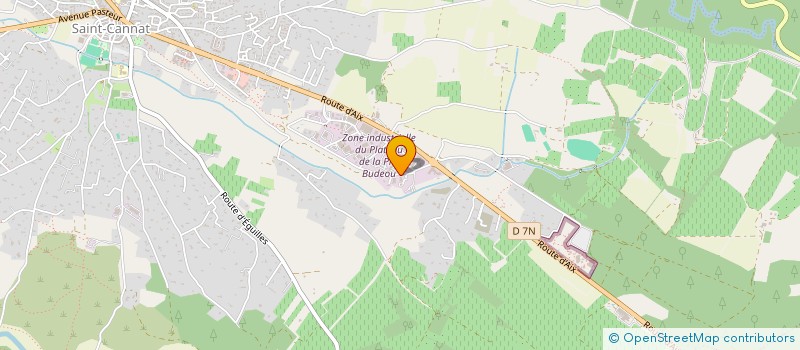 localisation de l'entreprise SCI GUIGUI  SAINT-CANNAT