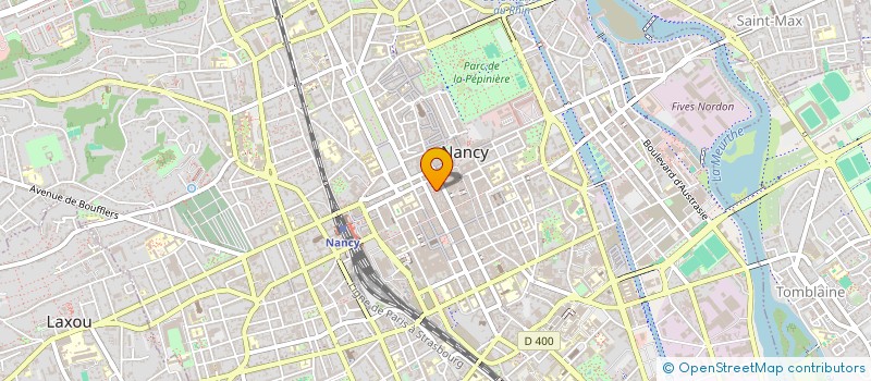 localisation de l'entreprise SCI GUIGUI - JOCE  NANCY