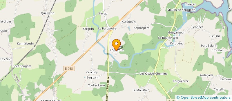 localisation de l'entreprise SCI GUIGWEN  CARNAC