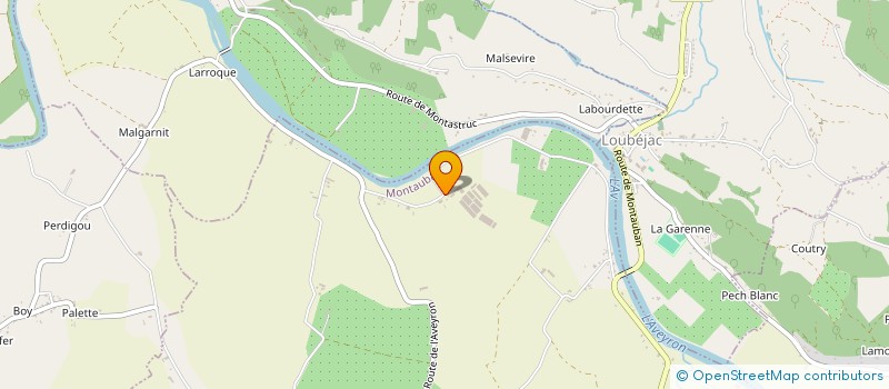 localisation de l'entreprise SCI GUIHARD  MONTAUBAN