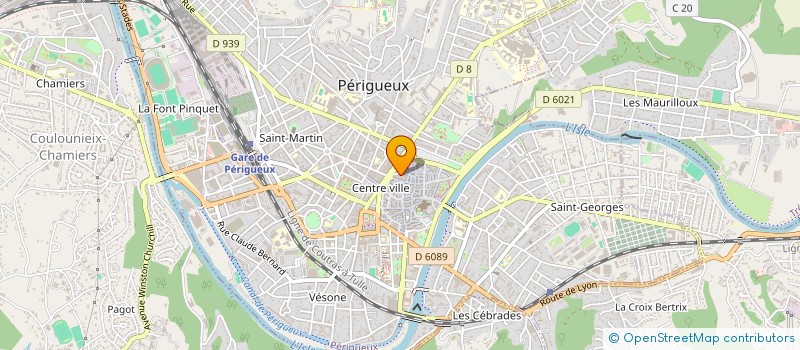localisation de l'entreprise SCI GUIHERMA à PERIGUEUX