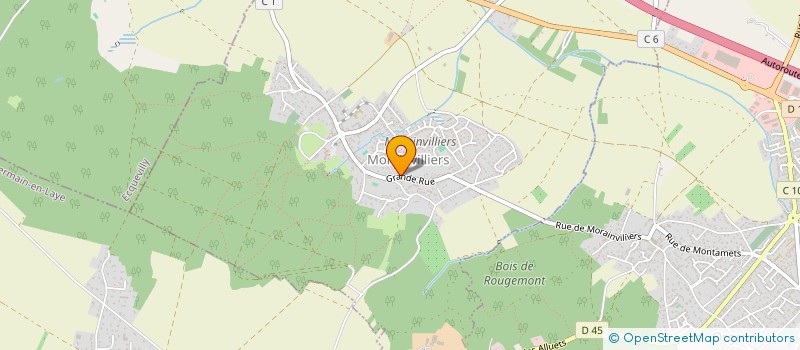 localisation de l'entreprise SCI GUIJOLO  MORAINVILLIERS