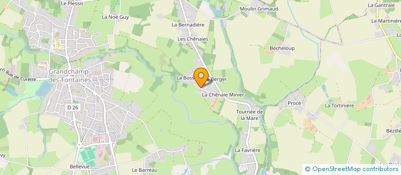 localisation de l'entreprise SCI GUIKA  GRANDCHAMP-DES-FONTAINES