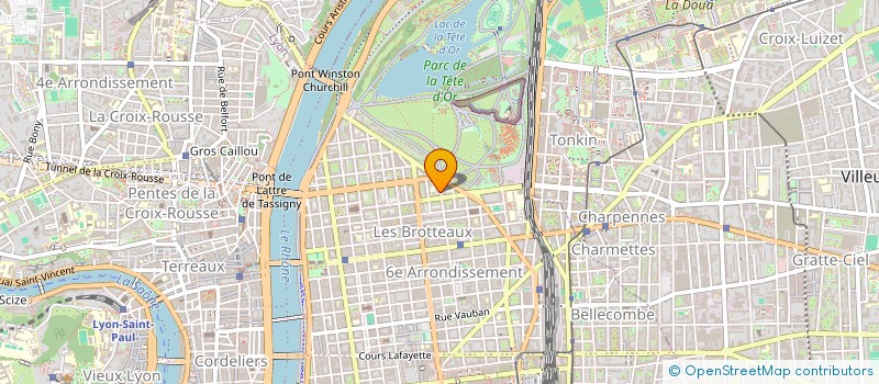 localisation de l'entreprise SCI GUILA  LYON