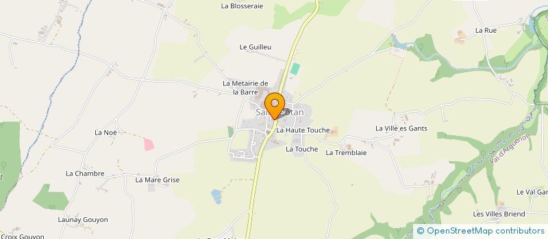 localisation de l'entreprise SCI GUILARD-LECHEVALLIER  SAINT-POTAN