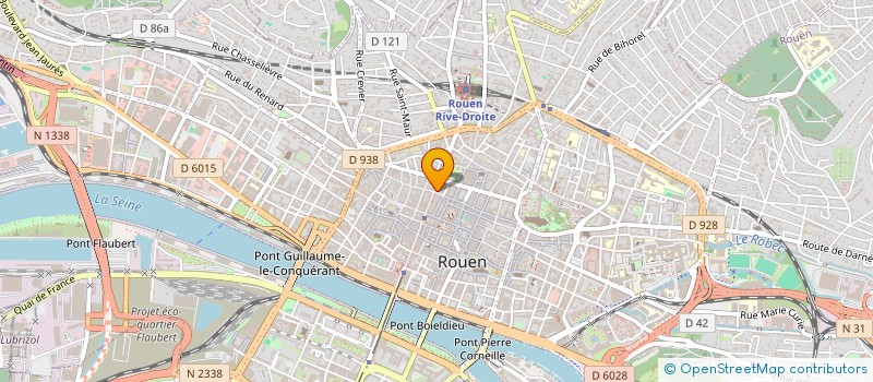 localisation de l'entreprise SCI GUILAU à ROUEN