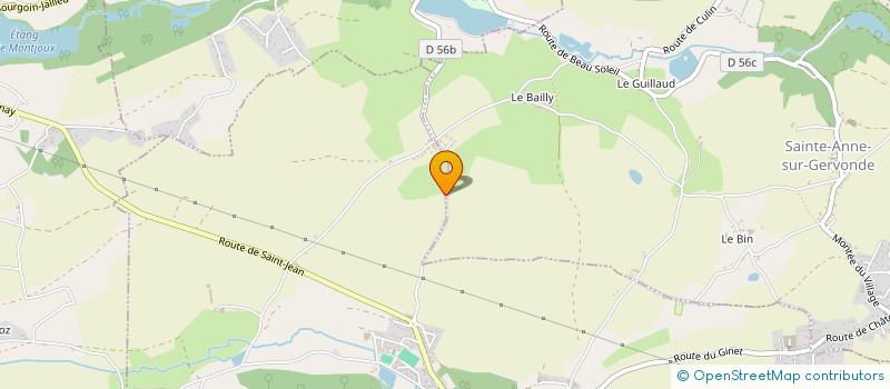 localisation de l'entreprise SCI GUILAU  CHATONNAY