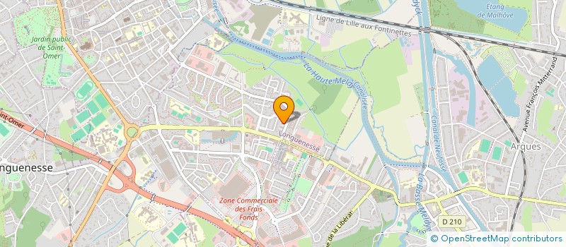 localisation de l'entreprise SCI GUILAUR  LONGUENESSE