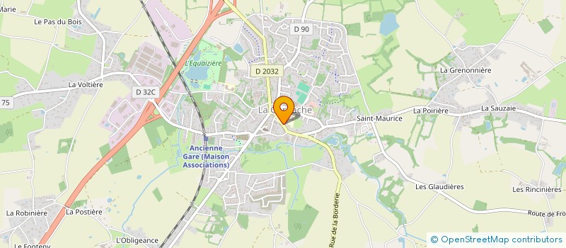 localisation de l'entreprise SCI GUILBAUD-NAULEAU à LA GARNACHE