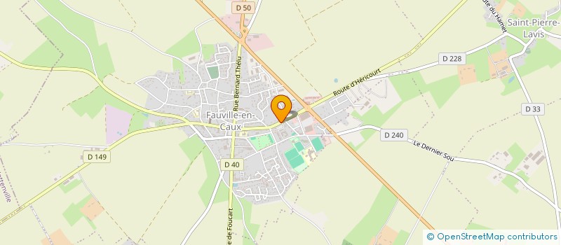 localisation de l'entreprise SCI GUILBERT ERMEL  TERRES-DE-CAUX