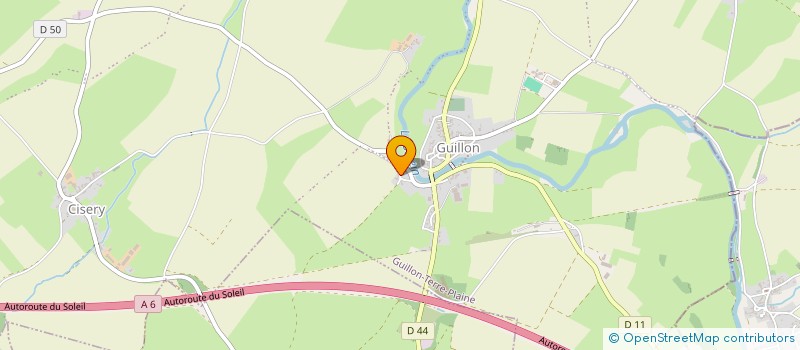 localisation de l'entreprise SCI GUILCAROZ  GUILLON-TERRE-PLAINE