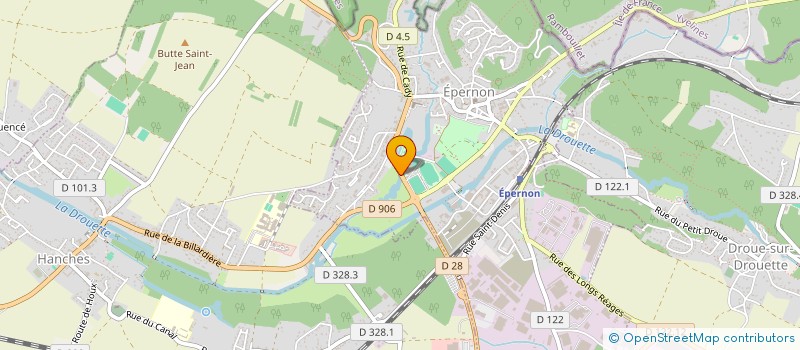 localisation de l'entreprise SCI GUILDIV à EPERNON