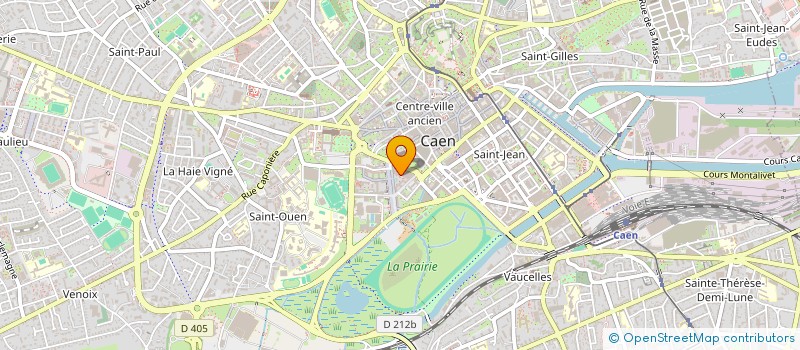 localisation de l'entreprise SCI GUILEM à CAEN