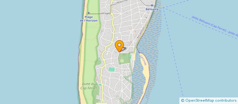 localisation de l'entreprise SCI GUILEM à LEGE-CAP-FERRET