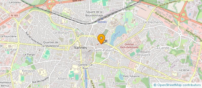 localisation de l'entreprise SCI GUILENE  VANNES