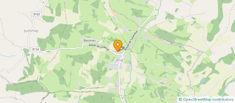 localisation de l'entreprise SCI GUILHAMET à SAVERDUN