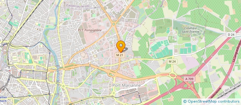 localisation de l'entreprise SCI GUILHEM à MONTPELLIER